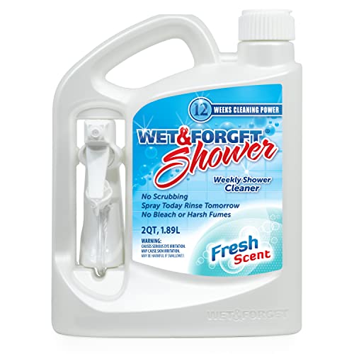 Wet & Forget Shower Cleaner Multi-Surface Weekly No Scrub