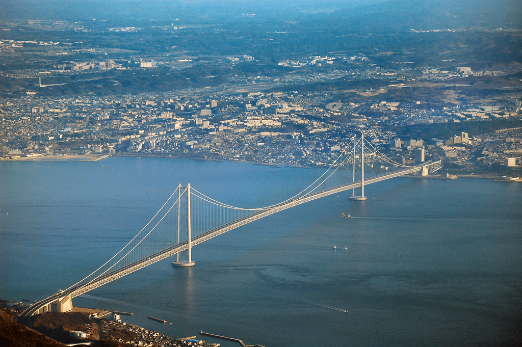 Akashi Kaikyo Bridge - Kobe, Japan