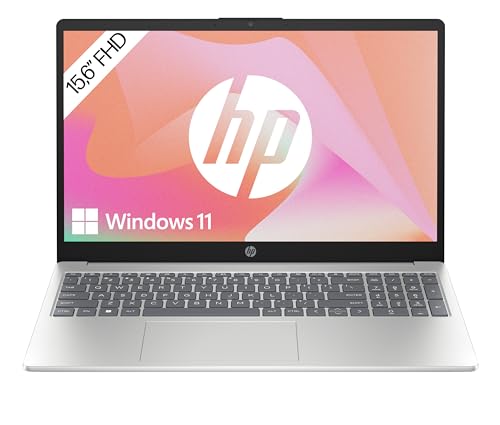 HP 15,6" Laptop FDH Display Intel Core i5-1335U 16 GB DDR4 RAM 512 GB SSD Intel Iris Xe Windows 11 Home QWERTZ Natural Silver