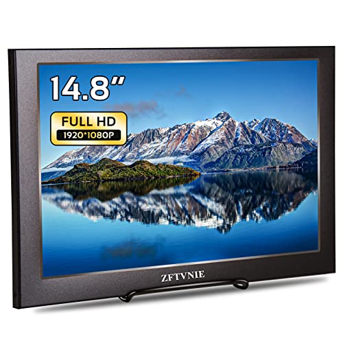 ZFTVNIE Monitor 14,8 Zoll Full HD