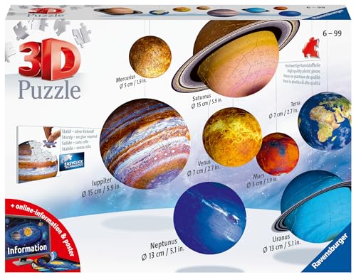 Ravensburger 3D Puzzle Planetensystem 11668 -