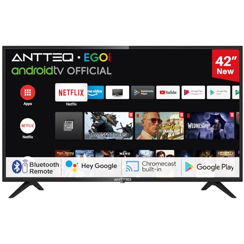 Antteq AG42F3 Smart TV 42 Zoll(Fernseher 106cm)