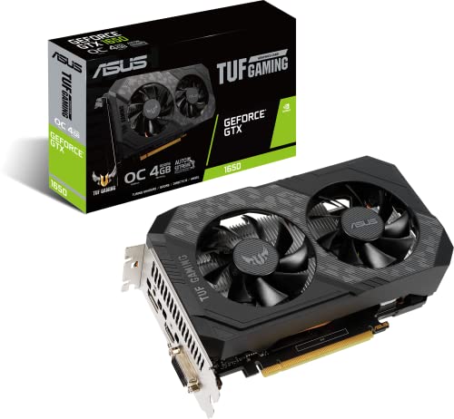 ASUS TUF Gaming GeForce GTX 1650 OC Edition 4GB Gaming Grafikkarte