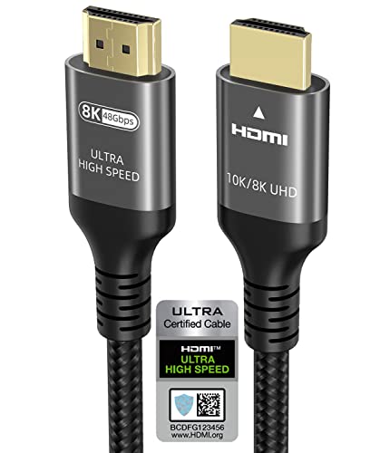 Ubluker 10K 8K 4k HDMI 2.1 Kabel 2m