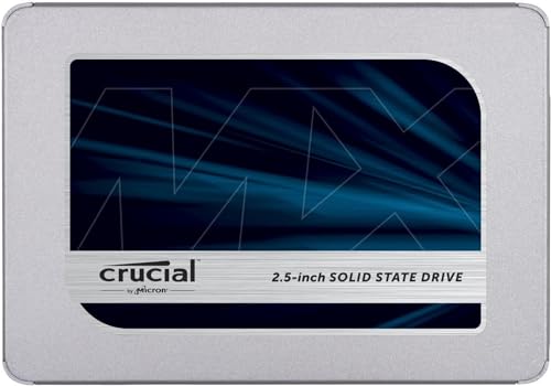 Crucial MX500 500GB 3D NAND SATA 2,5 Zoll Interne SSD