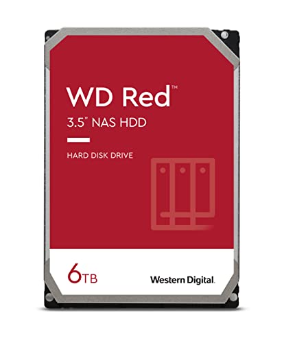 Western Digital Red 6TB SATA 6Gb/s 256MB