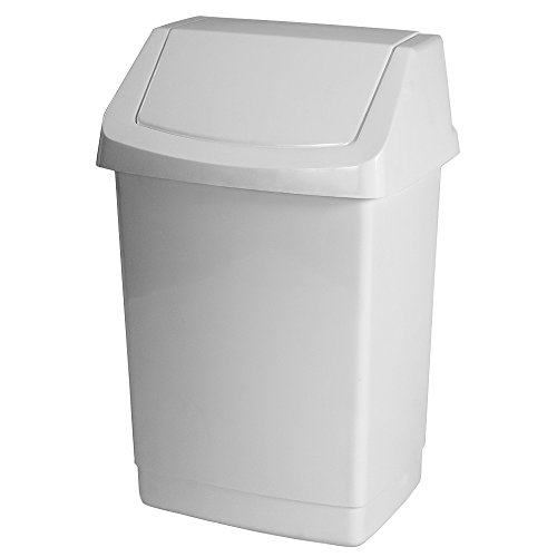 Curver Abfallbehälter Click-It 22,9x18,9x38,1cm in weiß