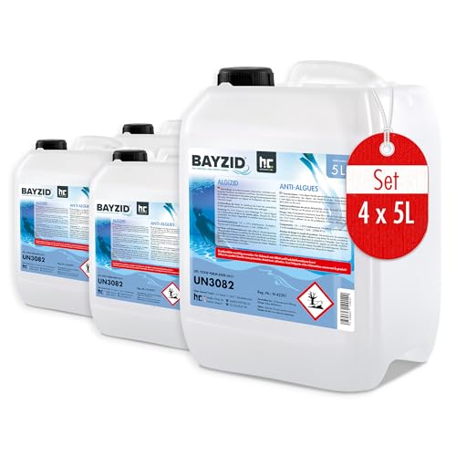 Höfer Chemie 4x5 L BAYZID® Pool Algizid Algenverhütung