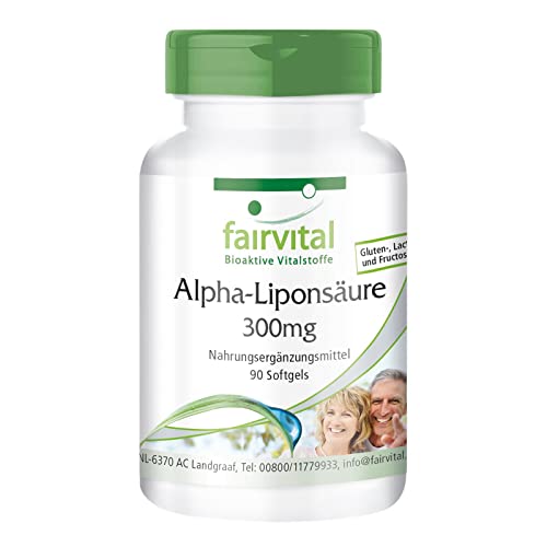 fairvital Alpha Liponsäure Kapseln 300mg (Alpha-lipoic acid, ALA)