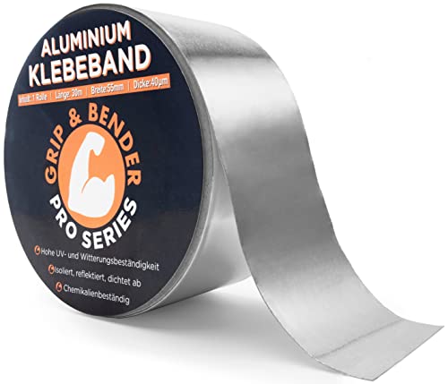 Alu Klebeband Aluminiumband 100 mm x 50m Band Isolierung Aluminium Rolle  Aluband | STABILO mehr als nur Baumarkt!