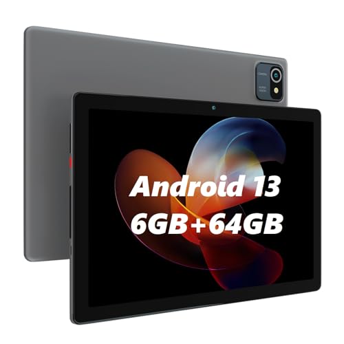 UIVY Tablette 10 Pouces Android 13 Quad