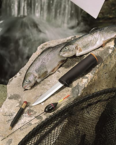 Anglermesser im Bild: Fiskars Universalmesser