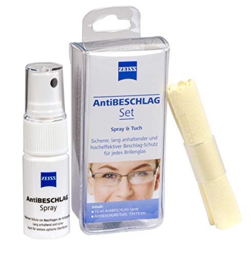 Zeiss AntiBESCHLAG Set (Spray 15ml + Tuch)