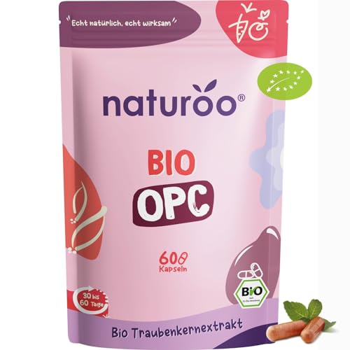 Naturoo Nutrition OPC 90% | Traubenkernextrakt hochdosiert Für