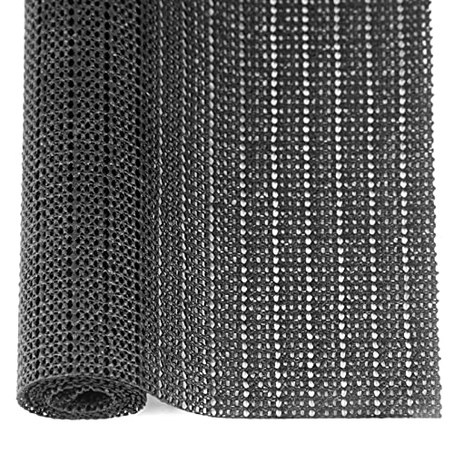 NYPOS Antirutsch-Matte in schwarz (150x30cm), Teppichstopper  Gummimatte Anti-rutsch, rutschfeste Unterlage, Schubladenmatte  Teppichunterlage – Perfekt für Ihren Alltag!