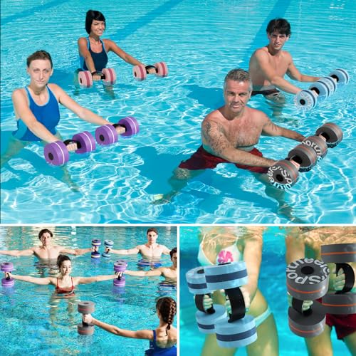 Aqua Fitness im Bild: Sportneer Wassergewichte Aquatic Übung Hanteln Wasserhantel