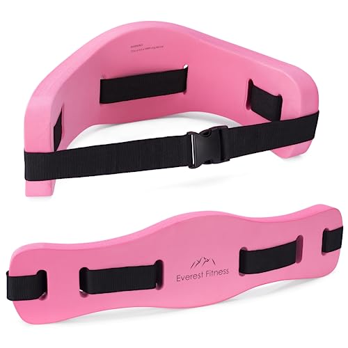Aqua-Jogging-Gürtel unserer Wahl: EVEREST FITNESS Schwimmgürtel in Pink