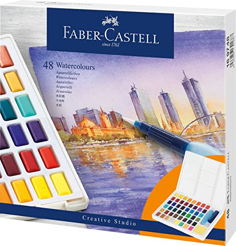 Faber-Castell 169748 - Aquarellfarben in Näpfchen