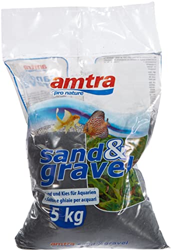 Amtra Sand und Kies für helle schwarze Aquarien