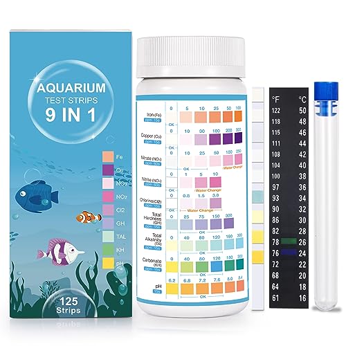 Joygain 9 IN 1 Teststreifen Aquarium Wassertest