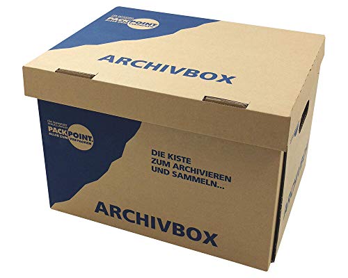 YOOUS 1-PACK Archivbox Lagerbox 400x320x290mm extrem stabil