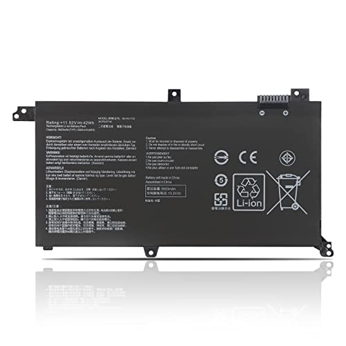 K KYUER 42Wh B31N1732 Laptop Akku für Asus Vivobook S14