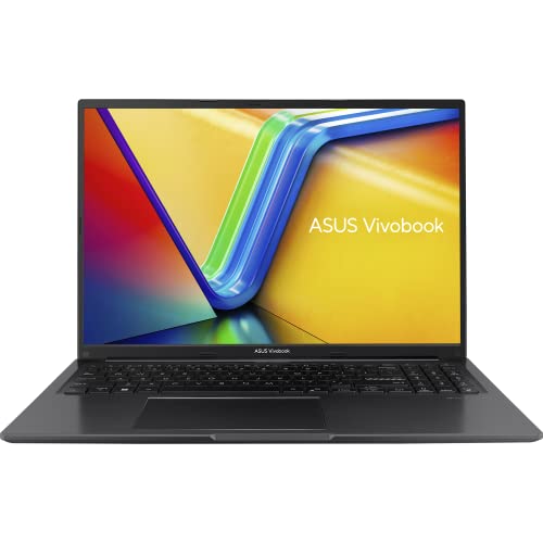 ASUS Vivobook 16 Laptop | 16" FHD+ 16:10 IPS Display | Ryzen 5 7530U | 16GB RAM | 512GB SSD | Radeon | Windows 11 | QWERTZ Tastatur | Indie Black