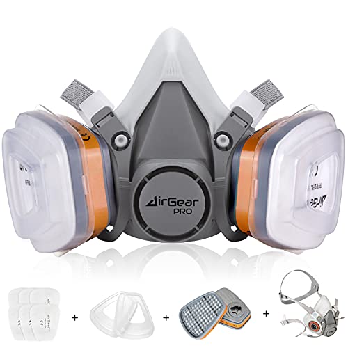 AirGearPro M-500 Atemschutzmaske mit Filter