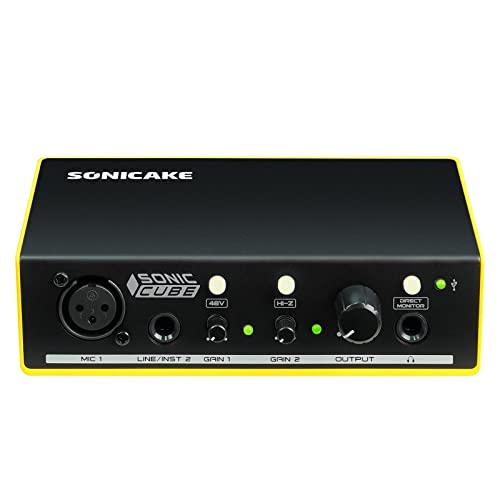 SONICAKE Audio Interface Professionelle Computer Audioschnittstelle (Sonic Cube)
