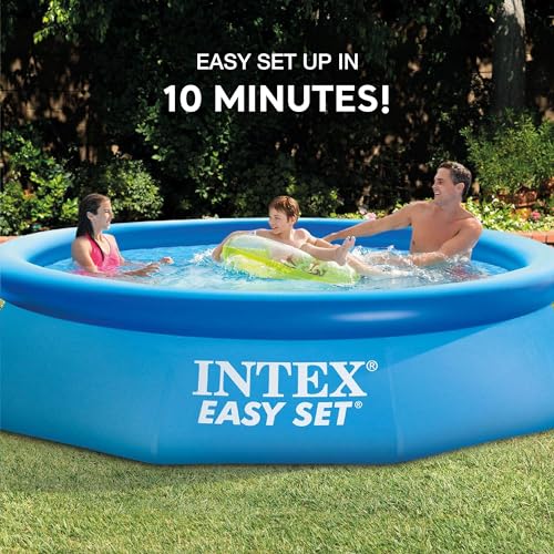 Aufblasbarer Pool im Bild: Intex Easy Set Pool