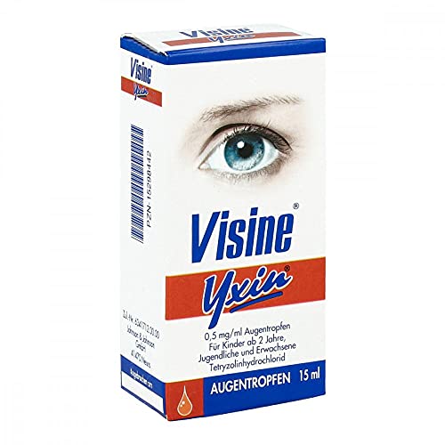 Johnson & Johnson VISINE Yxin 0,5 mg/ml Augentropfen 15 ml
