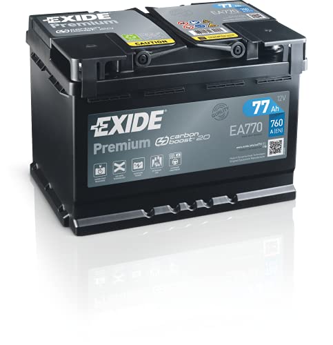 Exide lead acid, EA770 Premium Carbon Boost Autobatterie