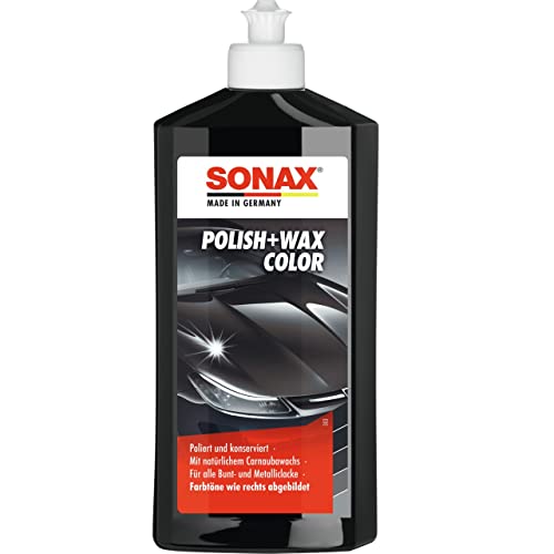 SONAX Polish+Wax Color schwarz (500 ml)