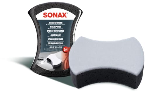 SONAX MultiSchwamm (1 Stück) besonders saugstarker Alleskönner