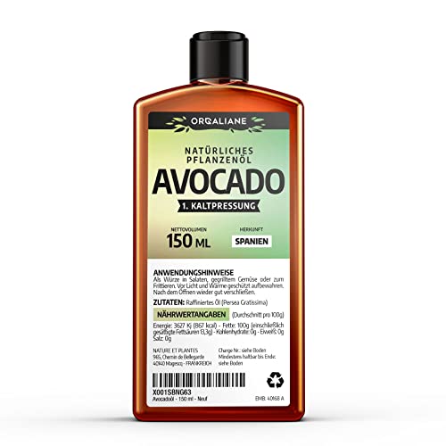 Orgaliane Avocadoöl - 150 ml