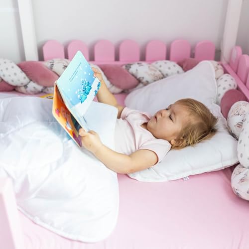 Baby-Bettdecke im Bild: Amazinggirl Kinderdecke Baby Ganzjahresdecke 135x100 cm