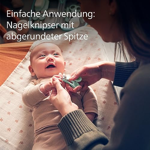 Baby Haarbürste im Bild: Philips Avent Babypflege-Set – Starter-Set mit 9 Zubehörteilen:
