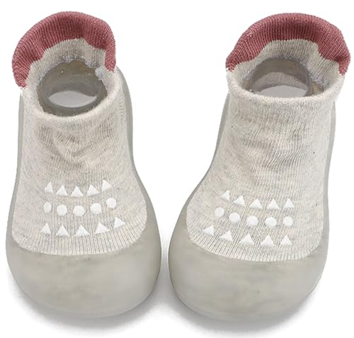 Aggroot Sockenschuhe Baby rutschfeste Lauflerner Schuhe