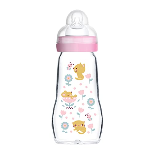 MAM Feel Good Babyflasche aus Glas (260 ml)