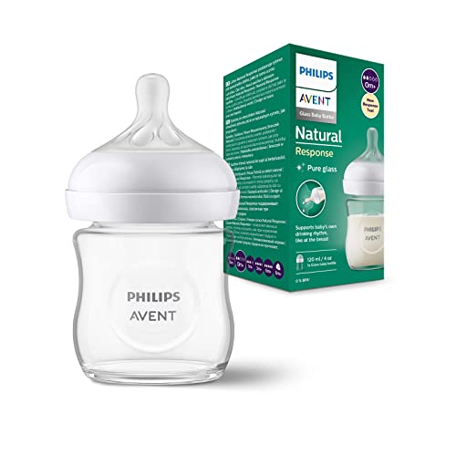 Philips Avent Babyflasche Natural Response aus Glas