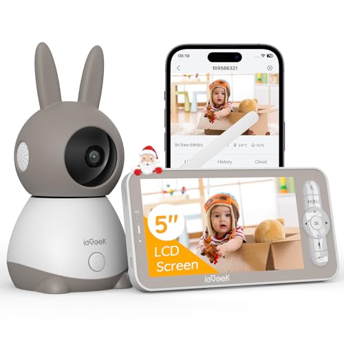 ieGeek Babyphone mit Kamera 2K/3MP