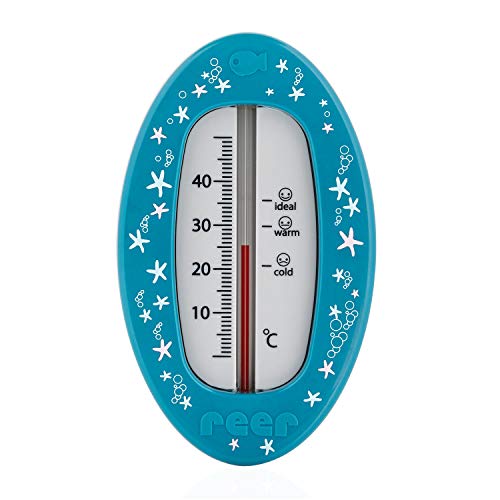 Reer Baby-Thermometer für die Badewanne mit süßem Unterwasserwelt