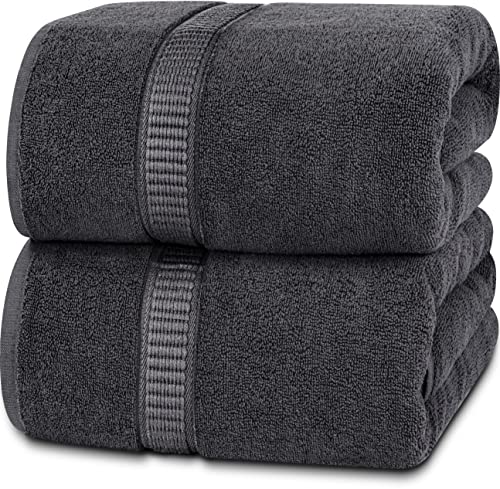 Utopia Towels 2er Badetücher Groß aus Baumwolle mit Aufhänger