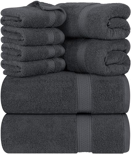 Utopia Towels 8 teilig Handtücher Set aus Baumwolle