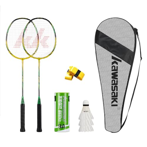 Generic Kawasaki Badminton schläger Federball Set