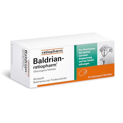 Ratiopharm Baldrian-überzogene Tablette: Wirkt beruhigend bei leichter nervöser Anspannung
