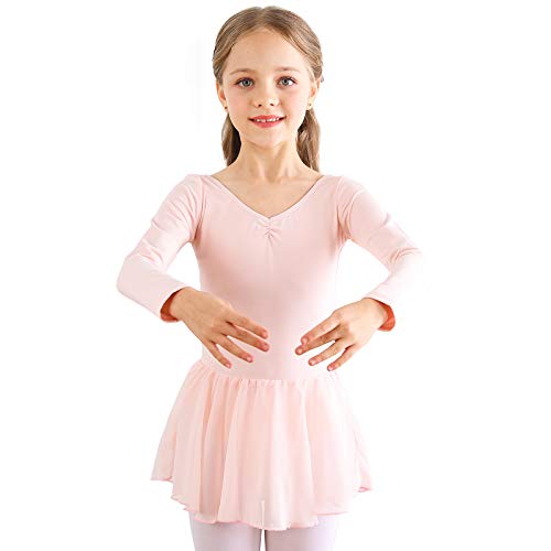 Bezioner Kinder Ballettkleidung Mädchen Ballettkleid