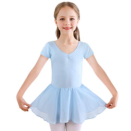 Bezioner Kinder Ballettkleidung Mädchen Ballettkleid