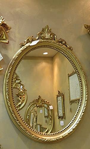 artissimo Wandspiegel Gold Oval Barock Spiegel