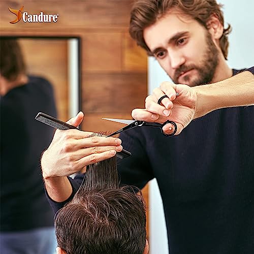 Bartschere im Bild: Candure Haarschere Friseurschere Profi 6 Zoll